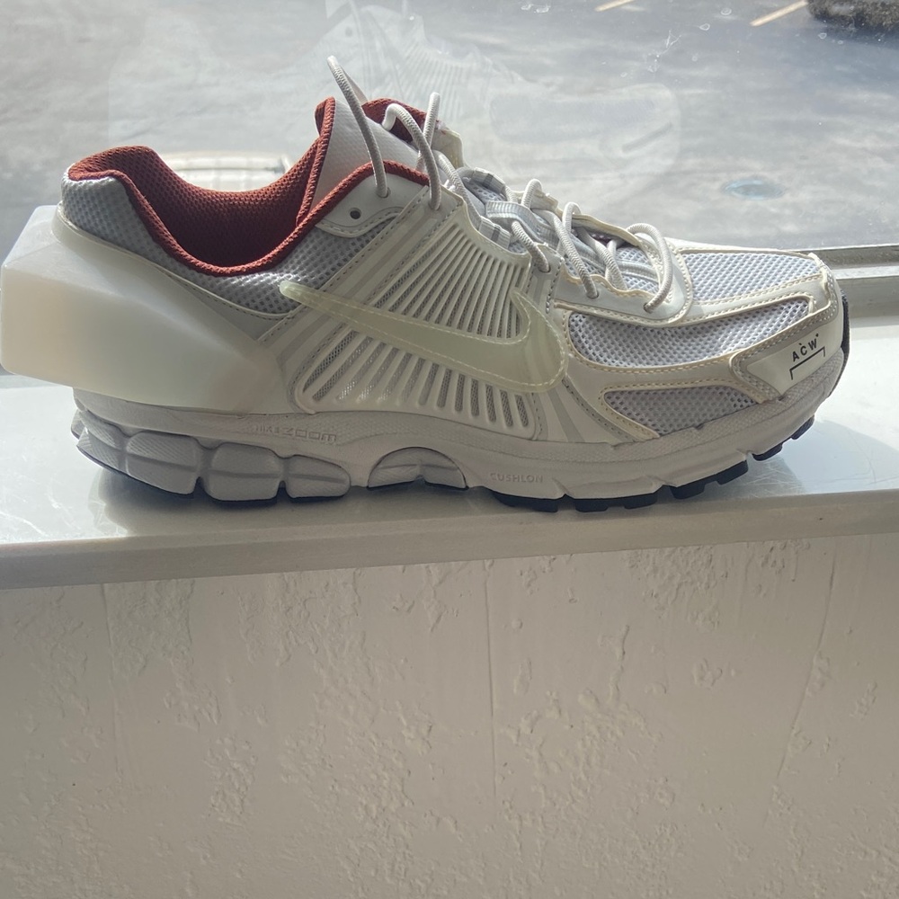 A-COLD-WALL* White and Red Athletic Shoes